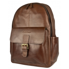 Кожаный рюкзак Mantovano brown (арт. 3078-02)