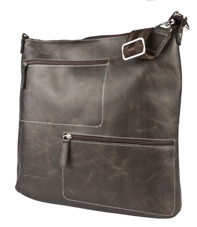 Кожаная мужская сумка Bricco brown (арт. 5051-04)