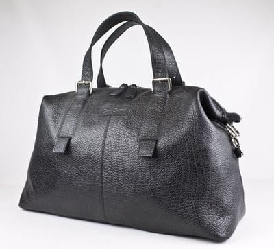 Кожаная дорожная сумка Ardenno black (арт. 4013-81)