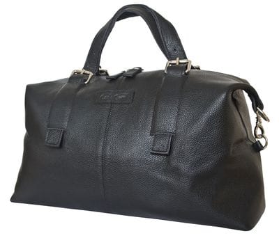 Кожаная дорожная сумка Ardenno black (арт. 4013-01)