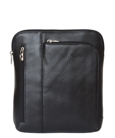 Кожаная мужская сумка Casella black (арт. 5020-01)