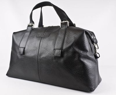 Кожаная дорожная сумка Ardenno black (арт. 4013-91)
