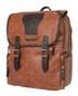 Кожаный рюкзак Santerno cognac/brown (арт. 3007-03)