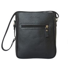 Кожаная мужская сумка Montedale black (арт. 5028-01)