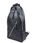 Кожаный кросс-боди рюкзак Crespino black (арт. 3106-51)