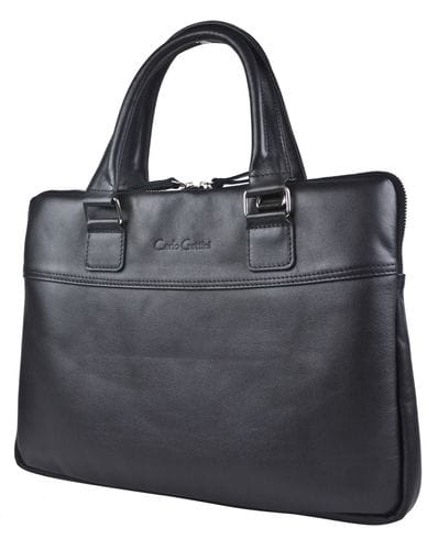 Кожаная мужская сумка Montese black (арт. 5074-01)