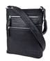 Кожаная мужская сумка Valdozza black (арт. 5069-01)
