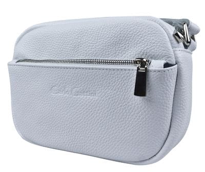 Кожаная женская сумка Cristina white (арт. 8032-18)
