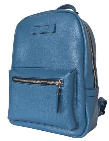 Женский кожаный рюкзак Anzolla blue (арт. 3040-07)