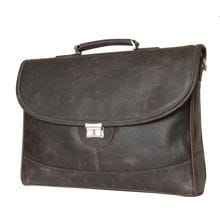 Кожаный портфель Ferrada brown (арт. 2006-04)