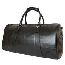 Кожаная дорожная сумка Gallinaro black (арт. 4026-01)