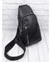 Кожаный кросс-боди рюкзак Vignola black (арт. 3104-01)