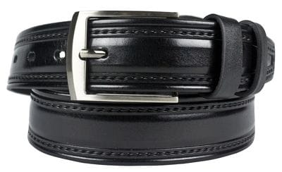 Кожаный ремень Carvello black (арт. 9004-01)