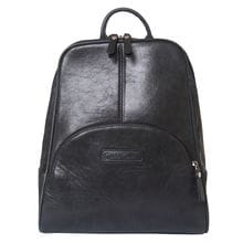 Женский кожаный рюкзак Estense black (арт. 3014-20)