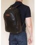 Кожаный рюкзак Faltona black (арт. 3031-01)