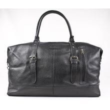 Кожаная дорожная сумка Campora black (арт. 4019-91)