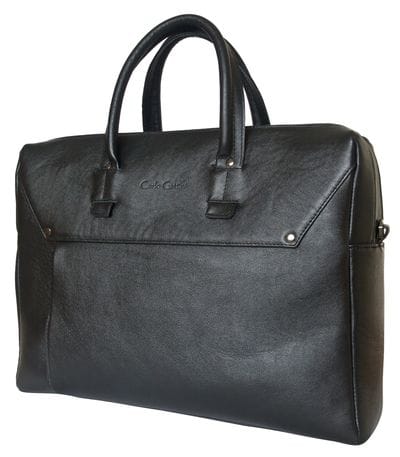 Кожаная мужская сумка Fontanelle black (арт. 5039-01)