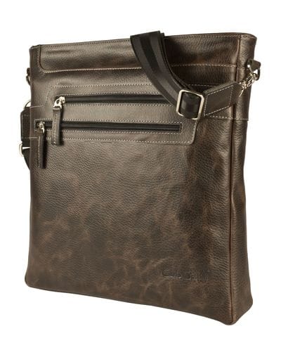 Кожаная мужская сумка Torreano brown (арт. 5052-04)